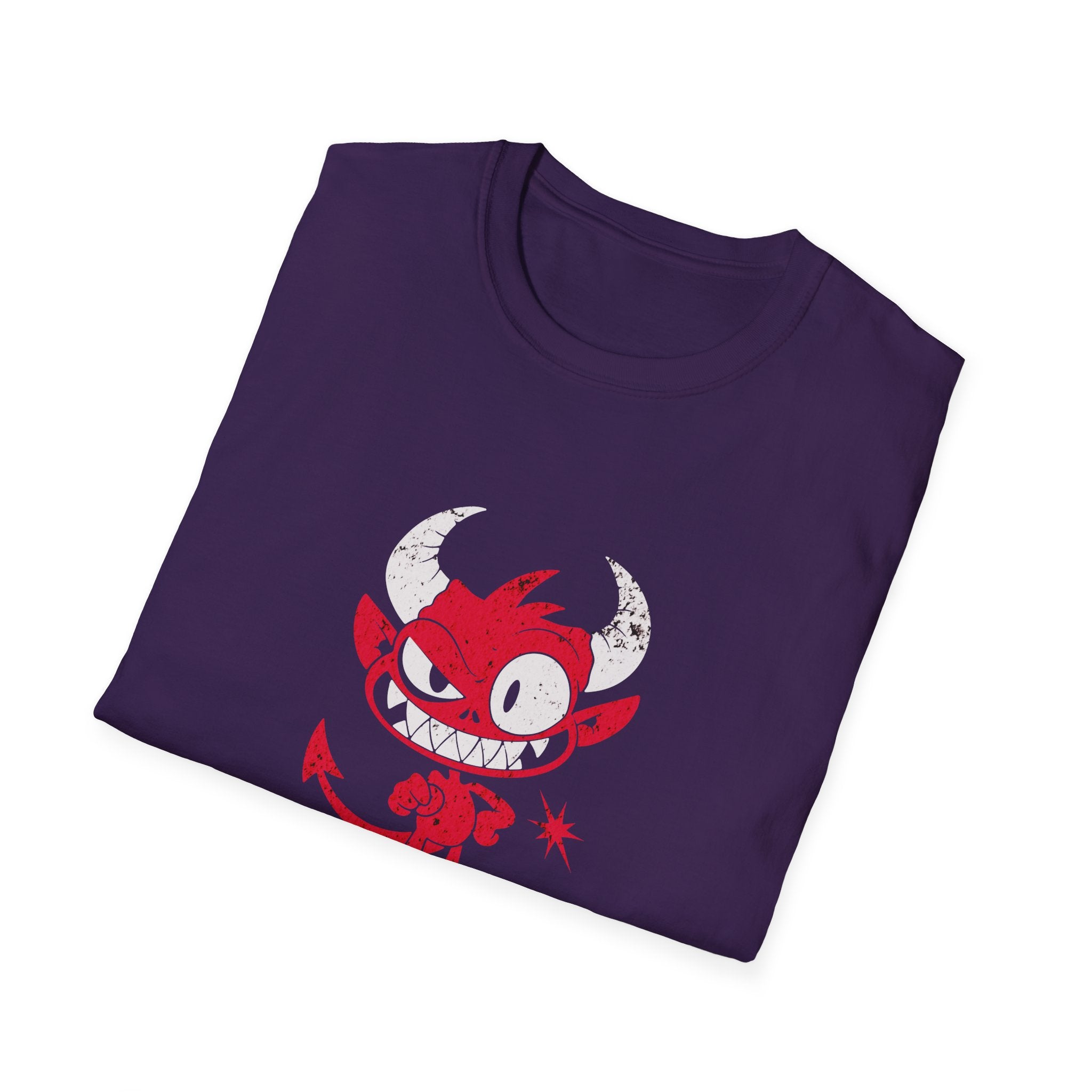 I've Got Your Back _ Satanic Honor - Unisex Softstyle T-Shirt (Front) - Damned Threads